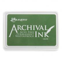 Ranger Archival Ink #0 Pad Green | Olive