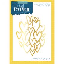 It's Just Paper Hot Foil | Wedding Season | Clustered Hearts