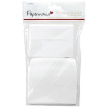 Papermania ATC Card Blanks & Envelopes White | Pack of 50