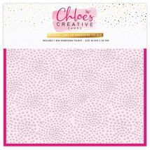 Stamps By Chloe Embossing Folder Decadent Dots | 8in x 8in