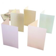 Anita's A6 Card Blanks & Envelopes Pastel Pearlescent 250gsm | Pack of 50