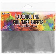 Ranger Alcohol Ink 4.25in x 5.5in Foil Tape Sheets by Tim Holtz | 6 Sheets