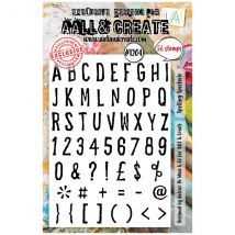 AALL & Create A5 Clear Stamp Set Spelling Spectacle | Set of 56