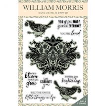 William Morris A5 Clear Stamp & Outline Die Set William Morris Icons | Set of 12