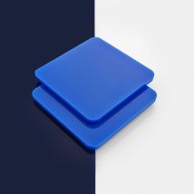 100% Recycled Blue Greencast Acrylic Sheet (Gloss Finish) - 3.0 mm - Blue - Cut to Size - Greencast