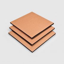 Copper Brushed Aluminium Composite Panel - 3.0 mm - Copper - Cut to Size Dibond