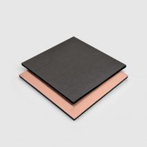 Brushed Rose Gold / Anthracite Dibond Aluminium Composite Panel - 3.0 mm - Rose Gold - Cut to Size
