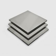 Traffic Grey Dibond Aluminium Composite Panel - 3.0 mm - Grey - Cut to Size