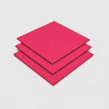 Pink PVC Sheet - 2.5mm - Cut to Size - Pink - Gloss Finish - Cut Plastic Sheeting