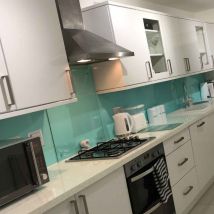 Perspex Sweet Pastels Spearmint Green Acrylic Splashback - 3.0 mm - Spearmint - Cut to Size