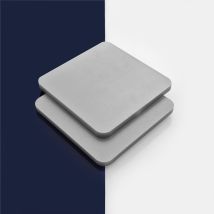 100% Recycled Silver Metallic Greencast Acrylic Sheet - 3.0 mm - Silver - Cut to Size