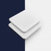 100% Recycled White Greencast Acrylic Sheet (Gloss Finish) - 3.0 mm - White - Cut to Size
