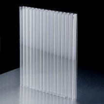 10mm Clear Twinwall Sheets Cut To Size - 10.0 mm - Cut To Size Twin Wall