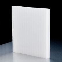 10mm Opal White Twinwall Sheets Cut To Size - 10.0 mm - Cut To Size Twin Wall