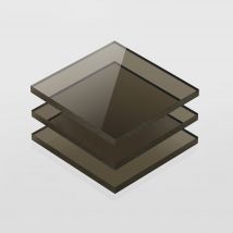 Bronze Tint Polycarbonate Sheet - 3.0 mm - Bronze Tint - Cut to Size Cut Plastic Sheeting