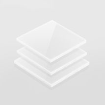 White Polycarbonate Sheet - 2.0 mm - White - Cut to Size Cut Plastic Sheeting