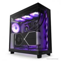 NZXT H6 Flow RGB Noir - MT/Sans alim/ATX