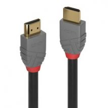 Lindy Cable HDMI Anthra Line - Ethernet/2M/Male-Male