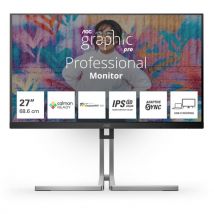 AOC 27" QHD/75Hz/QD-IPS/Calman/Pivot/USB-C/109% DCIP3