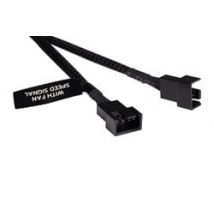 Alphacool Splitter PWM 2x 4 Pin - 15 cm Noir