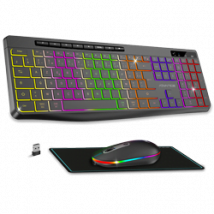 Advance R-TYPE Combo Noir Sansfil/RGB/Batterie/IPX4/WinMac