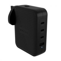 Hyper Chargeur voyage GaN 4 ports/145W/Noir#