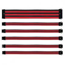 Cooler Master Kit câbles tressés (Red/Black) CMA-NEST16RDBK1-GL