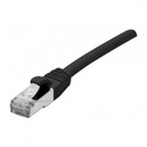 Dexlan Cable Cat.6A S/FTP LS0H noir Snagless - 0.5m