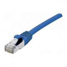 Dexlan Cable Cat.6A S/FTP LS0H Bleu Snagless - 0.5m