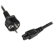 StarTech 1m C5 Laptop Power Cord - Schuko CEE7