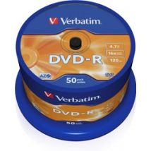 Verbatim Spindle de 50x DVD-R 4,7 Go