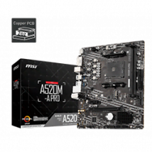 MSI A520M-A PRO - A520/AM4/mATX