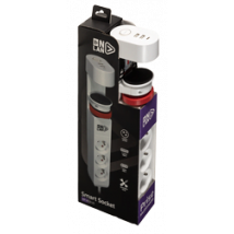 ONLAN Multiprise de bureau à pincer avec USB/USB-C Blanc