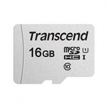 Transcend Micro SDHC 16Go Class 10 + Adapt TS16GUSD300S-A #