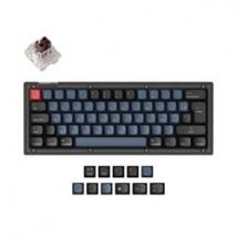 Keychron V4 - QMK RGB - Noir/60%/Switch Marron