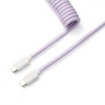 Keychron Cable Coiled Aviator - USB C - Violet