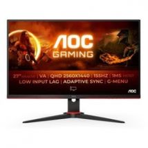 AOC Q27G2E/BK 27" QHD/155Hz/VA/1ms/FreeSync Premium