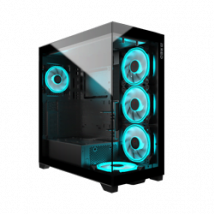 M.RED Radiant.X Black - GT/Sans Alim/ATX