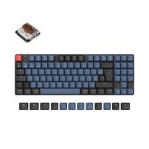 Keychron K13 PRO QMK RGB Noir/Sans fil/TKL NP/Switch Marron