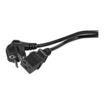 Compatible Cordon d'alimentation CEE7 / C19 noir - 3,0 m