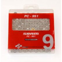 Sram Pc951 9spd Bike Chain Grey (114 Links)