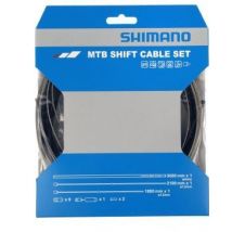 Shimano Mtb Gear Cable Set With Stainless Steel Inner Wire Black