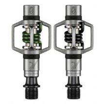 CrankBrothers Eggbeater 2 Bike Pedals  - Silver/Green