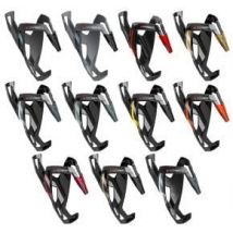 Elite Custom Race Plus Resin Bottle Cage Black/Red