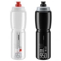 Elite Jet Biodegradable Water Bottle 950ml 950ml - Clear/Red