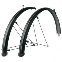 Sks Bluemels Stripes 28 Inch Mudguard Set 65-69mm 69mm - Black/Grey