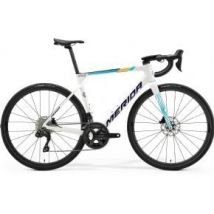Merida Scultura 6000 Team Carbon Road Bike Pearl/blue  2025 Medium - Bahrain Victorious Pearl/Blue