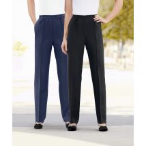 Damart Pack of 2 Pull-on Trousers