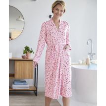 Damart Tie Belt Waffle Gown