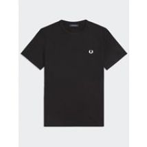 Fred Perry Men's Ringer T-Shirt in Black